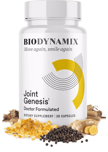 BioDynamix Joint Genesis joint support bottle, 30 capsules
