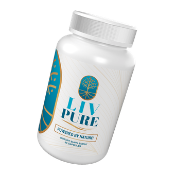 Liv Pure liver support capsules bottle, 60 capsules