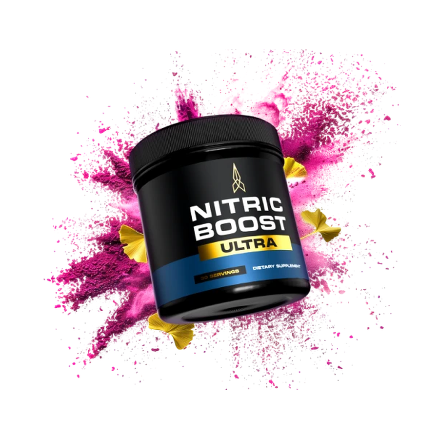 Nitric Boost Ultra nitric oxide support powder jar
