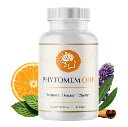 Phytomem One memory, focus and clarity supplement bottle
